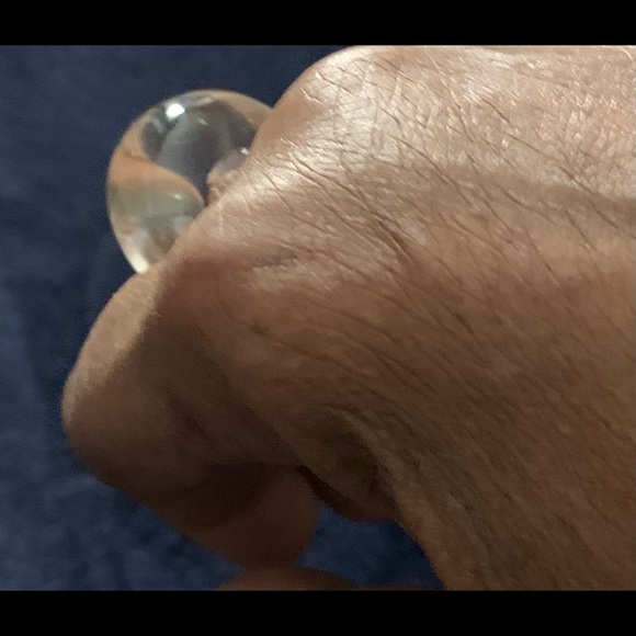 Woman’s acrylic dome ring and bracelet. NWNT. Size 7.5 ring approximate - Picture 5 of 12